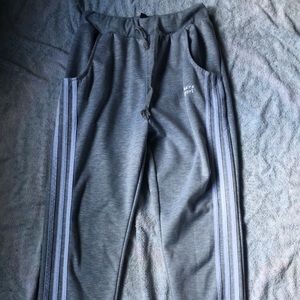 Jogger pants sport elastic waist